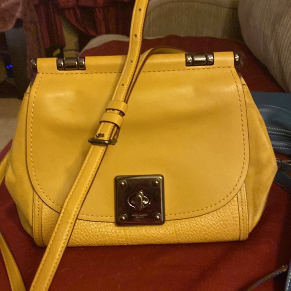 Gold COACH Bag - Picture 3 of 12